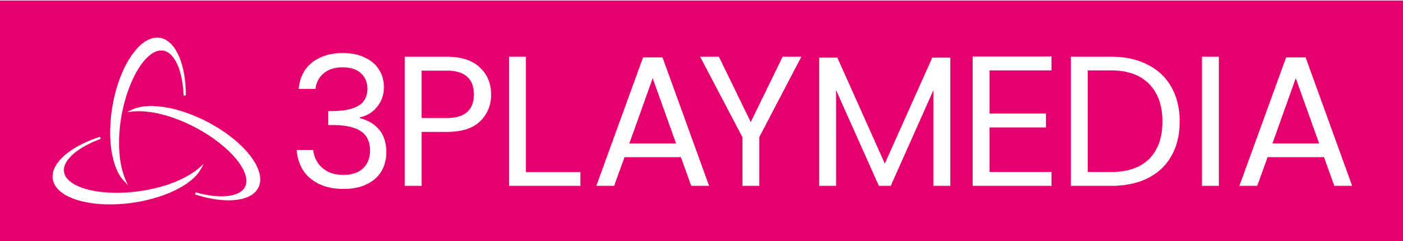 3Play Media on magenta background