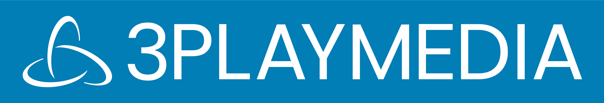 3Play Media on blue background